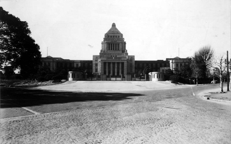 #43 The National Diet Building, 1940s.