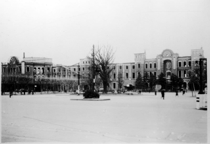 #50 Tokyo Station, 1940s.