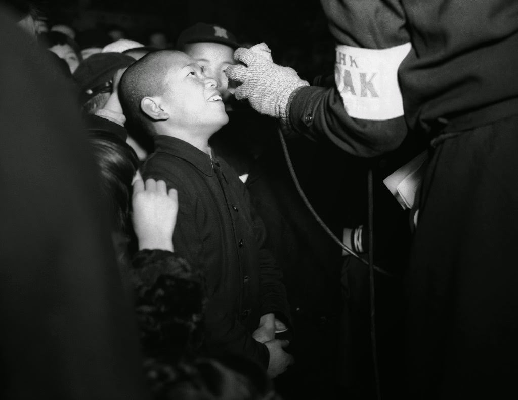 #94 Adding a new twist to the “man on the street broadcast,” a regular feature of JOAK, announcers went out and cornered the youth of Tokyo to get their views and what they expect of Japan in the future, 1948.