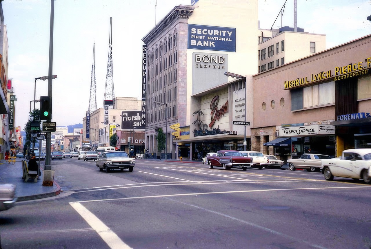 #5 Hollywood Blvd from Vine Street, 1965