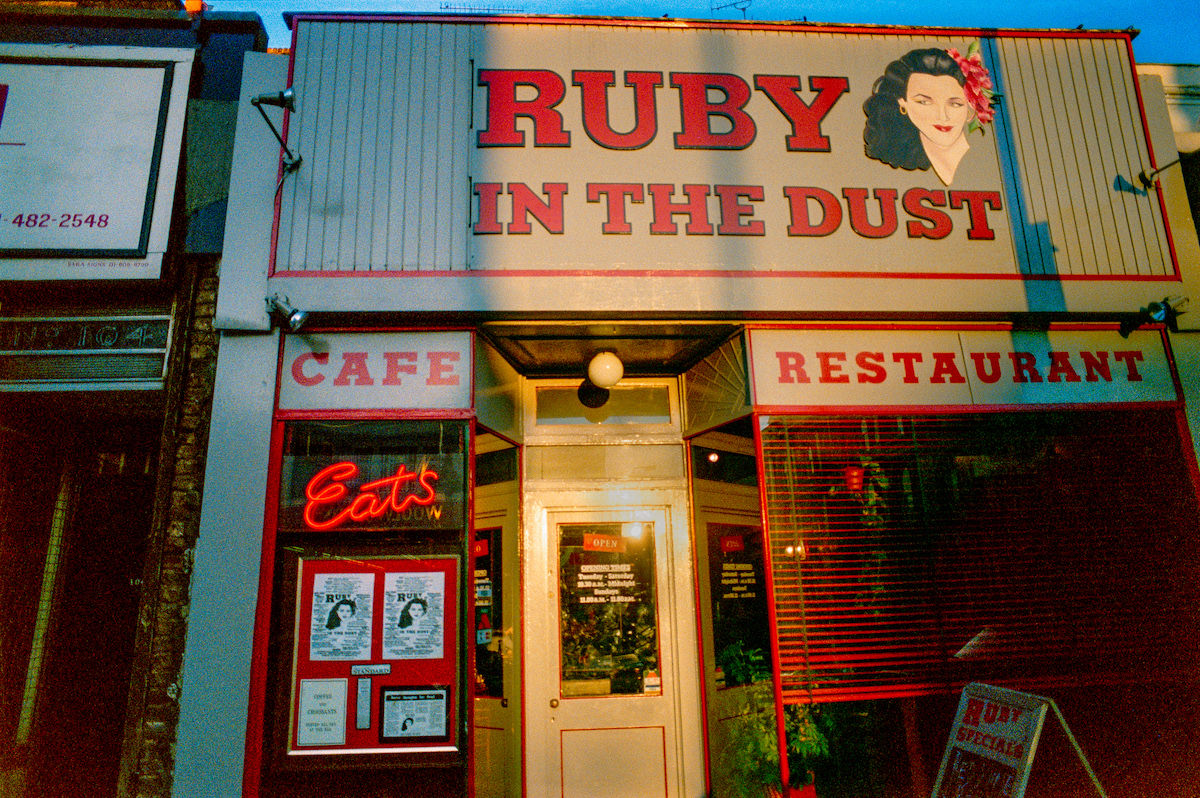 #63 Ruby In The Dust, Cafe, Restaurant, Camden High St, Camden, 1987