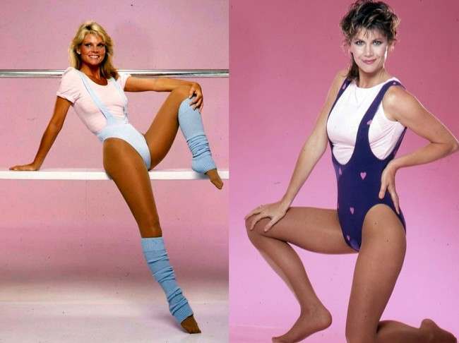 #1 Aerobicelebs, kathy lee crosby and markie post
