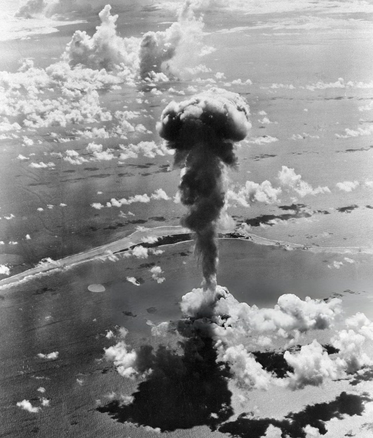 #3 Nuclear test at Bikini Atoll, 1946.