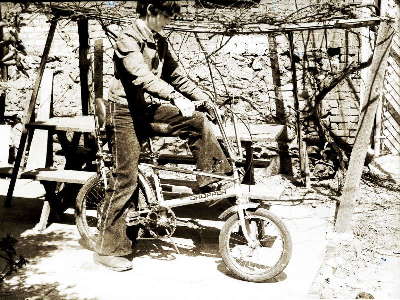 #3 Raleigh Chopper bicycle, 1975.
