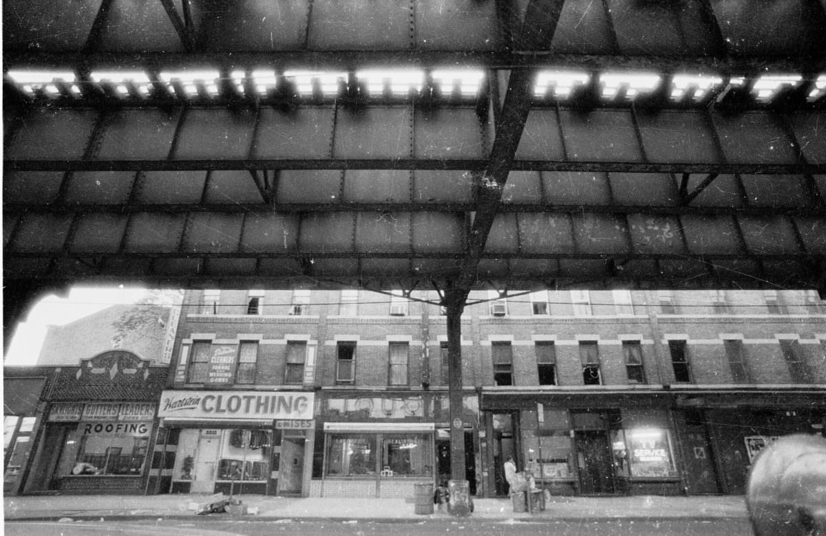 #33 New Utrecht Avenue in Brooklyn, 1975.