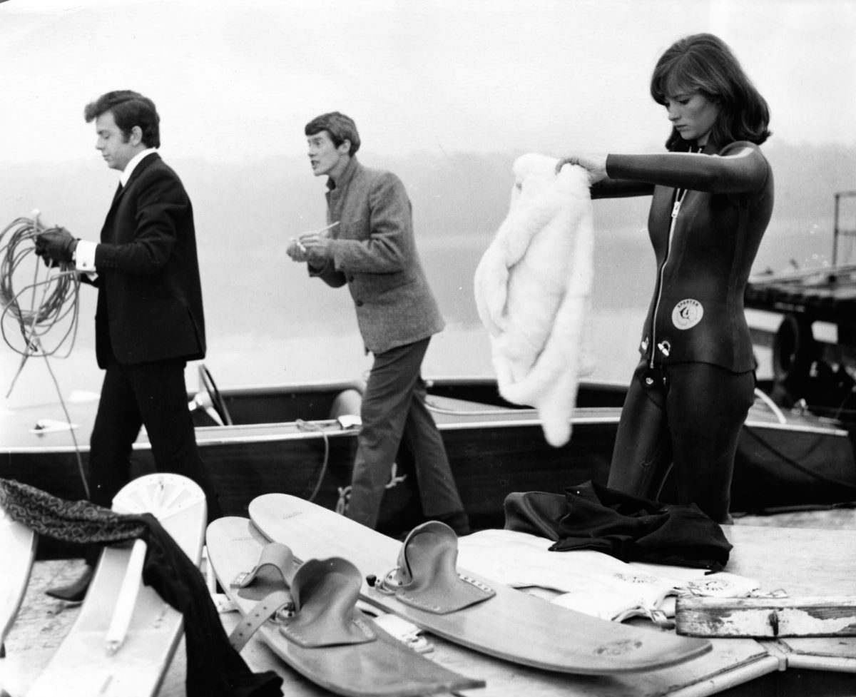 #34 Charlotte Rampling landed her first film role in 1965 as a water skier in Richard Lester’s “The Knack…and How to Get It”, starring Ray Brooks.