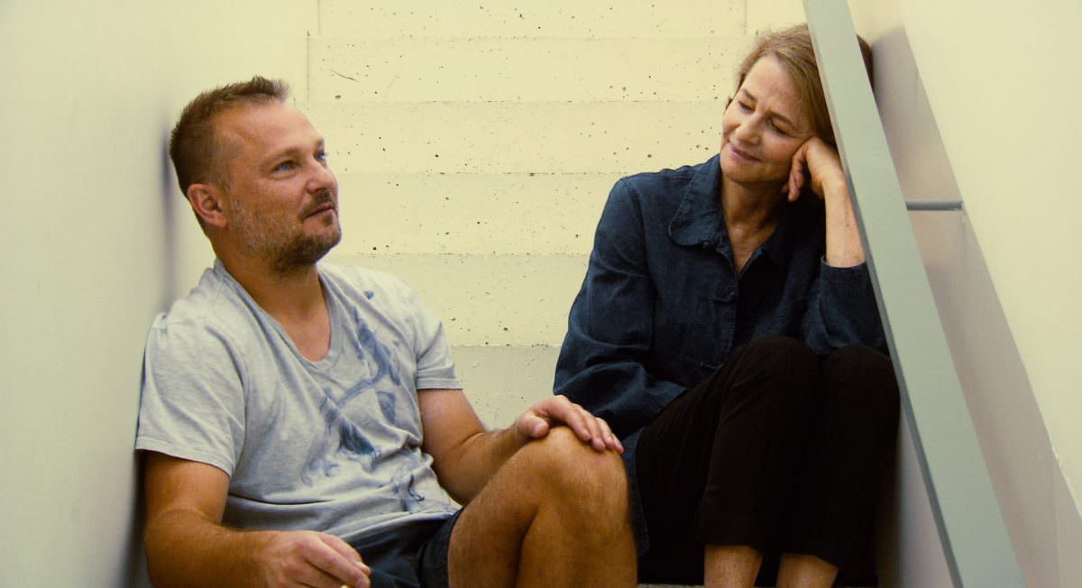 #36 With the photographer Juergen Teller in Angelina Maccarone’s 2011 documentary “Charlotte Rampling- The Look”.