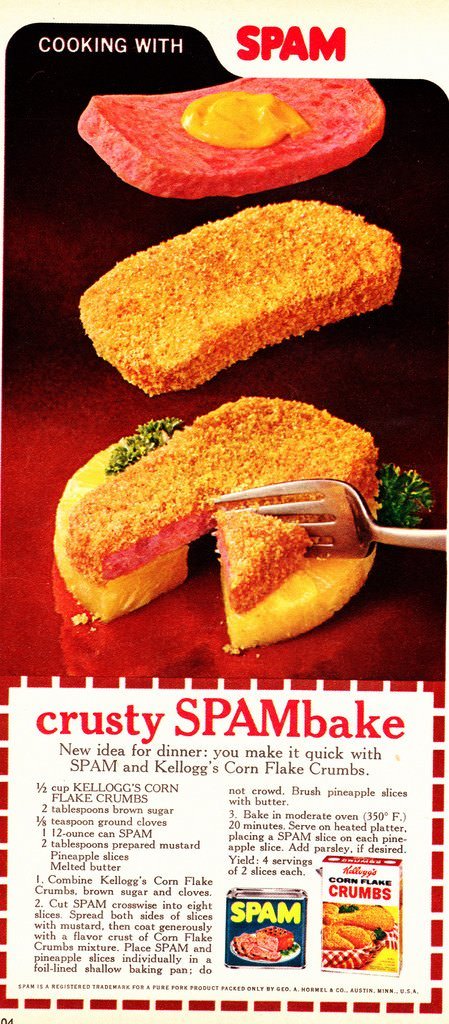 #47 Spam could levitate in the 1960s.