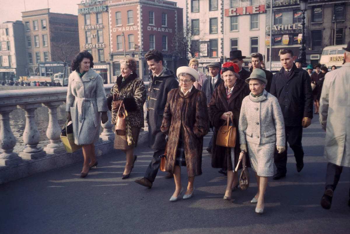 #5 Dublin, street scene 1964