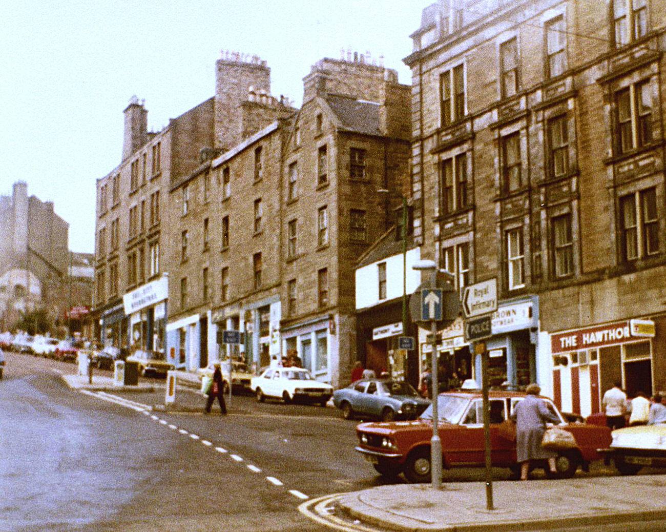 #8 Foot of Hilltown, 1982 The buildings in the centre and right of this scene were pulled down later in the 1980s, partly to accommodate the inner ring road tunnel which now passes underneath.