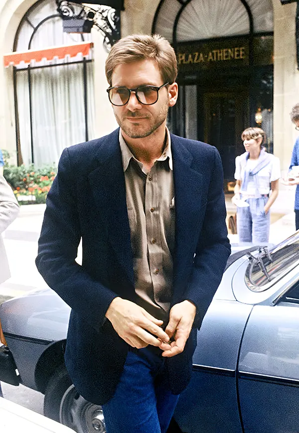 #44 Harrison Ford looking sharp, 1980.