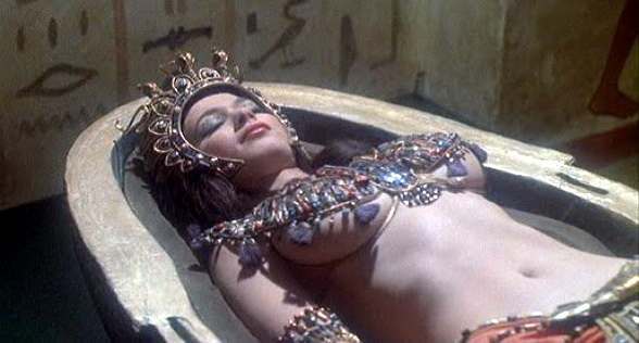 Valerie Leon in ‘Blood from the Mummy’s Tomb’, 1971.