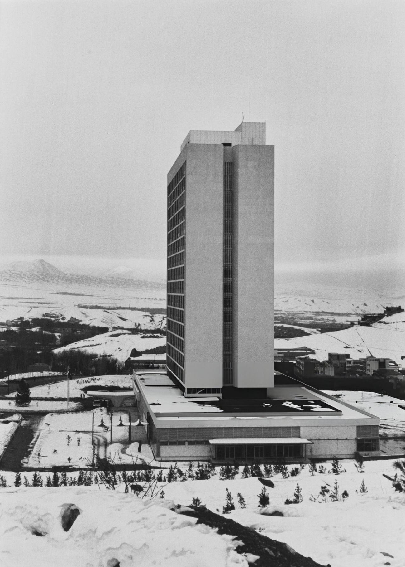 #35 The Royal Tehran Hilton, later the Parsian Esteghlal International Hotel, Tehran, Iran, 1960s.