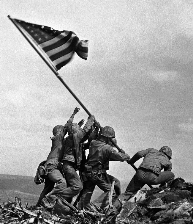 #1 The picture won the Pulitzer Prize, 1945.
