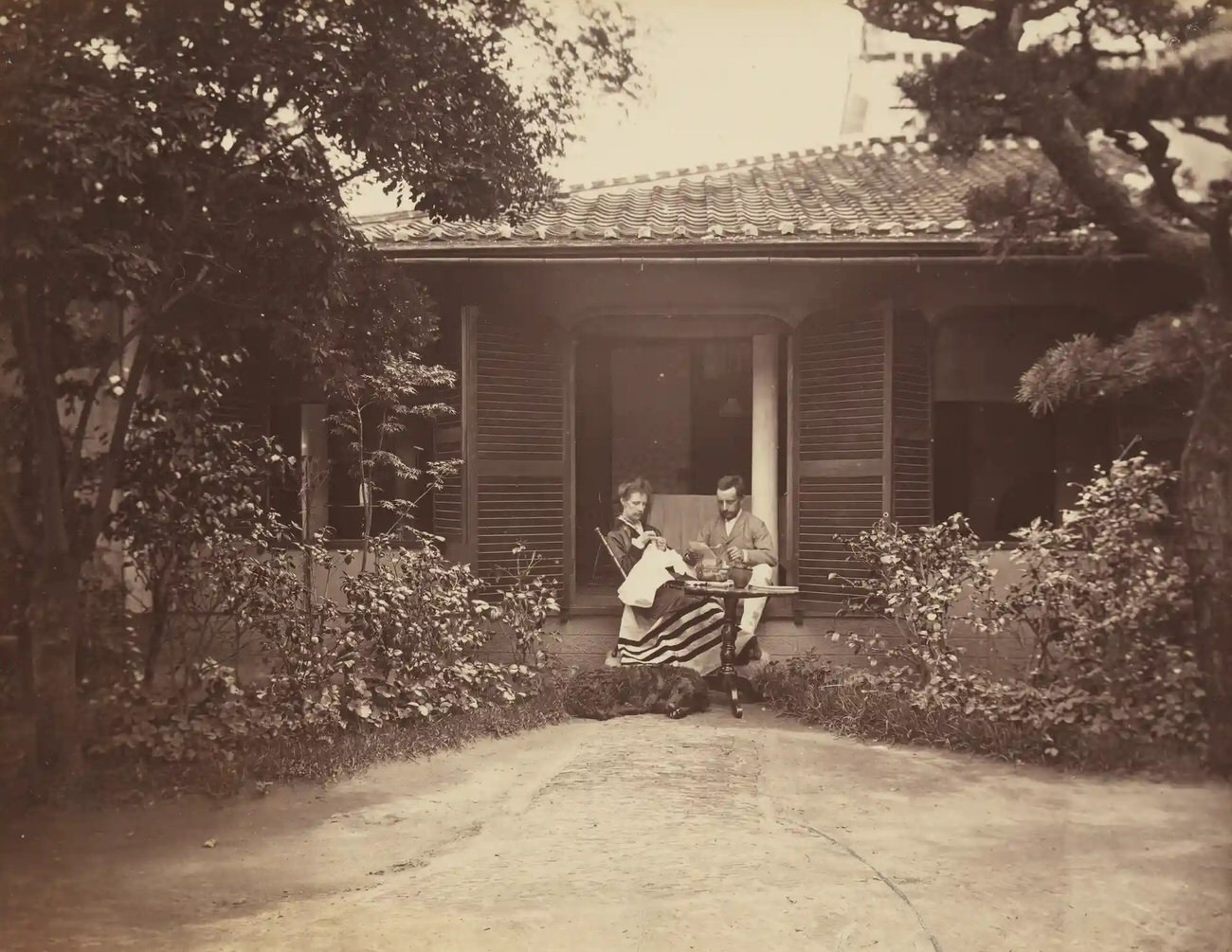 #15 Isabella Toewater and her husband, Tjarko Beukema, 1870