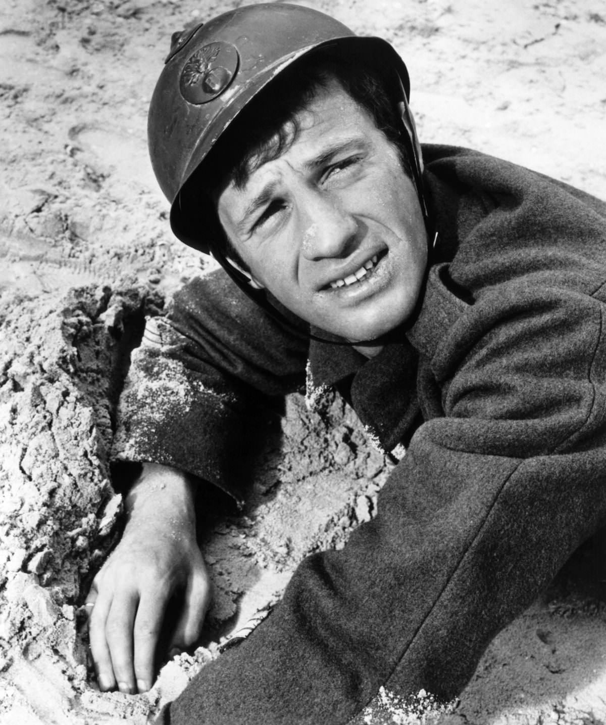 #5 Jean-Paul Belmondo in ‘Weekend at Dunkirk’, 1960s.