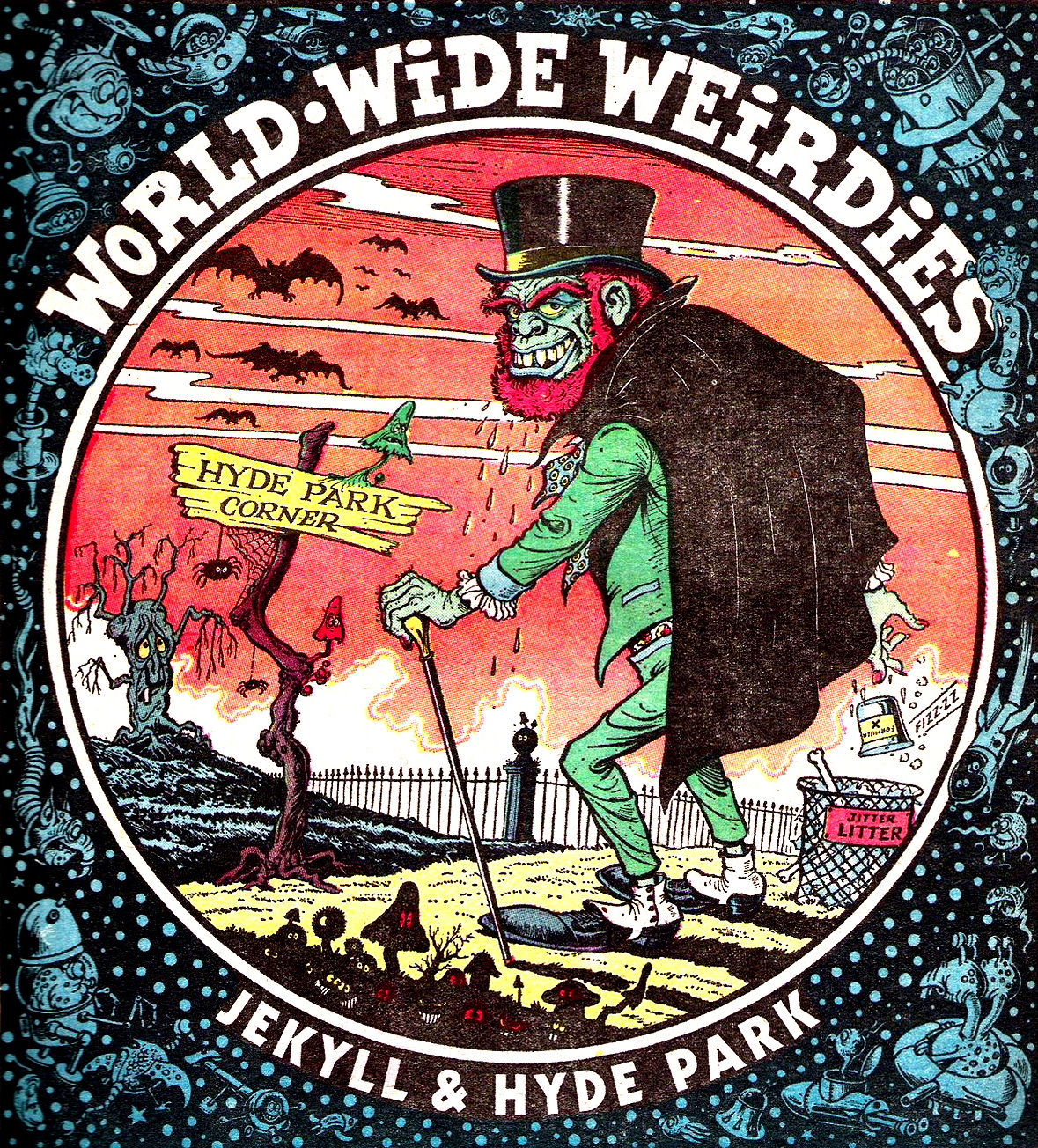 Ken Reid’s World-Wide Weirdies: A Grotesque and Glorious Journey Through the Bizarre Imaginations Around the World