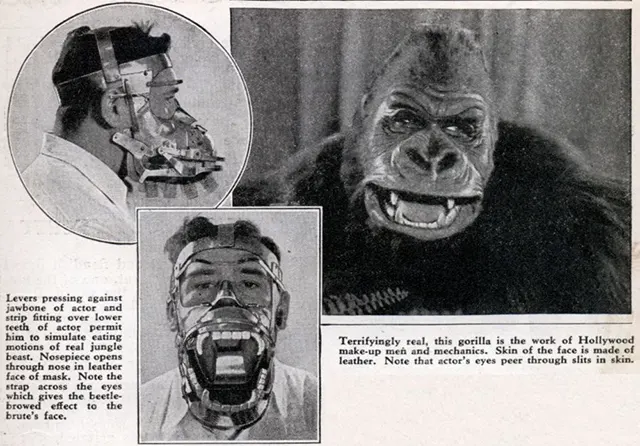 King Kong 1933: Stunning Behind-the-Scenes from the Making of Classic Horror Movies