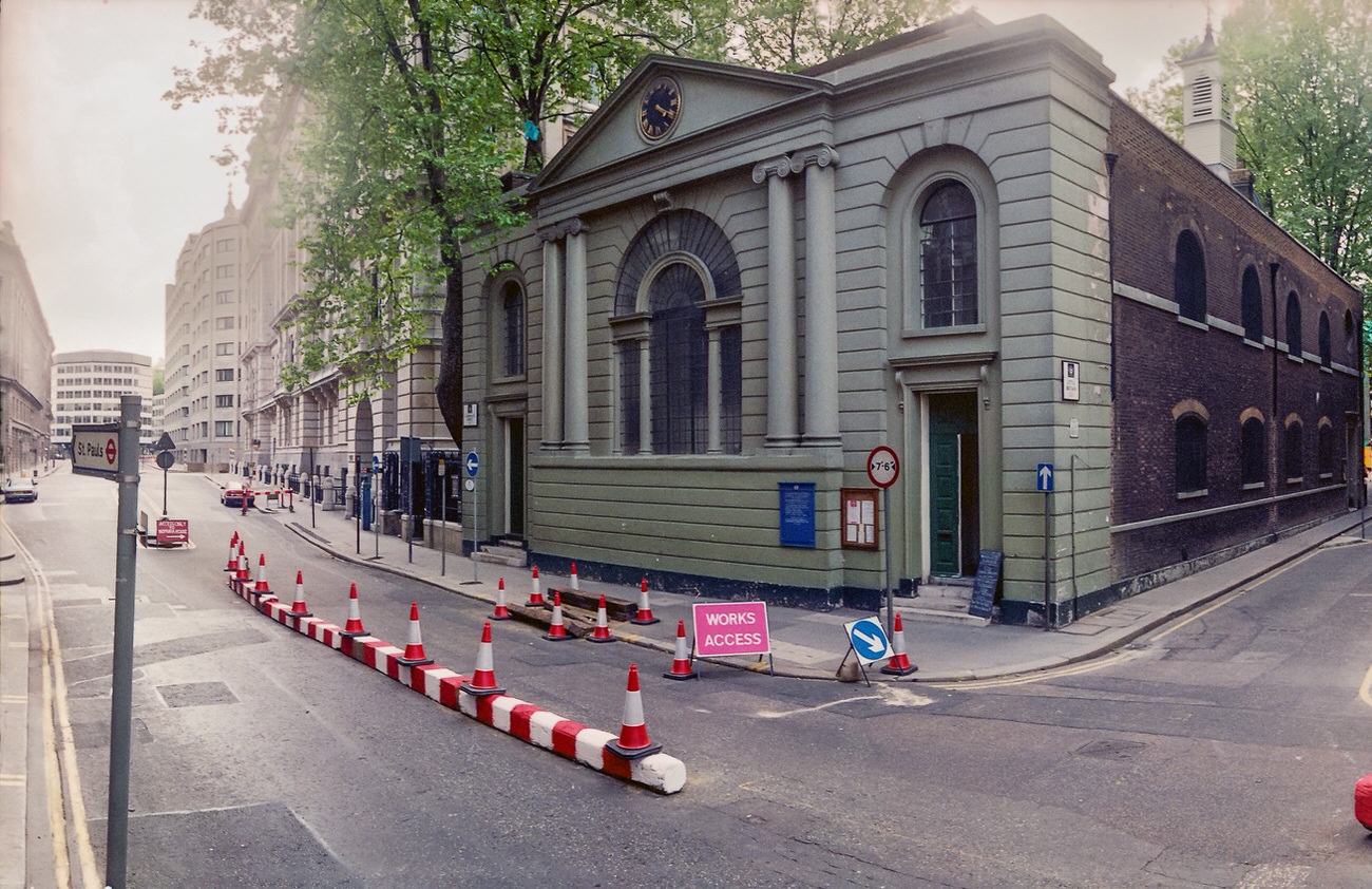 #2 Saint Botolph’s Without, Aldersgate St, Little Britain, City, 1992