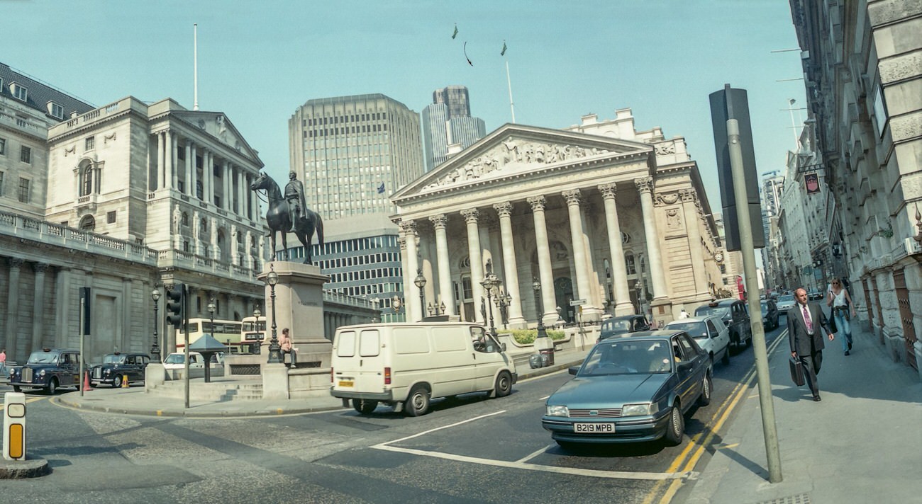 #4 Bank of England, Royal Exchange, Bank, City, 1992