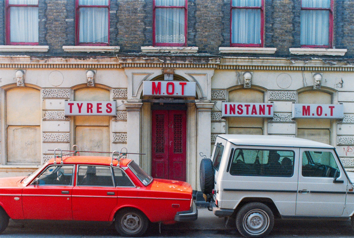 #21 Garage, Lothian Rd, Camberwell, Lambeth, 1989