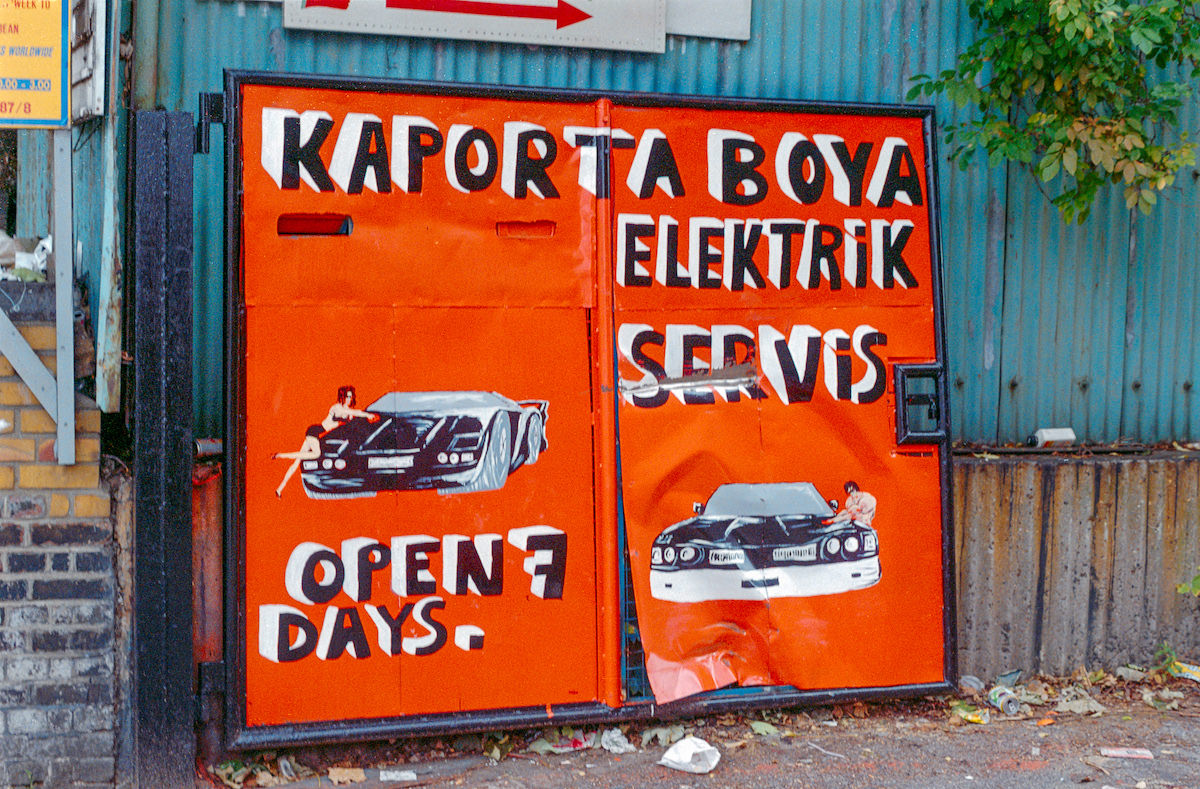#22 Kaporta Boya, Elektrik Servis, Sovereigh Garage, London, 1993
