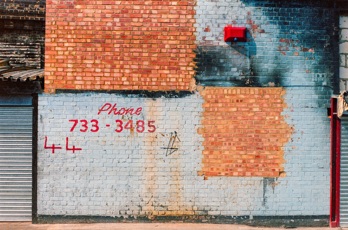 #24 Garage, Camberwell Station Rd, Camberwell, Southwark, 1989