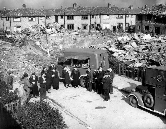 #7 Americans who have answered Lord Woolton’s appeal to London caterers for hot food and drink for air raid victims by giving fifty mobile canteens through the allied relief fund, have now decided to increase this fleet of mobile kitchens to 100 vehicles.
