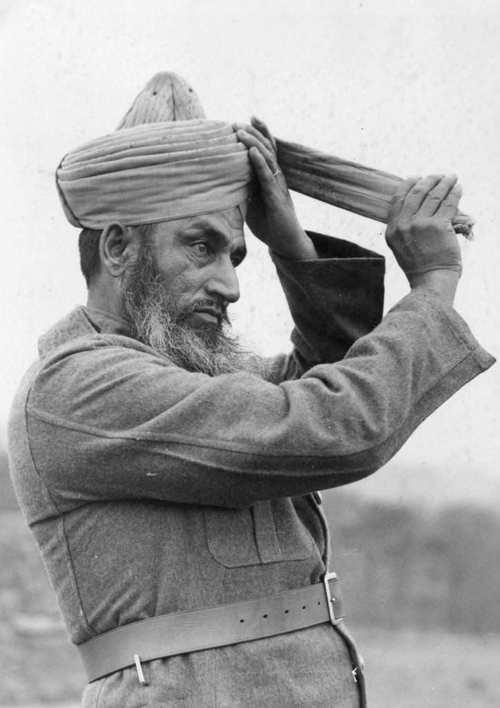 #3 An Indian member of the Indian Army Services Corps, some of whom were evacuated from Dunkirk together with the British Expeditionary Force, 1940.