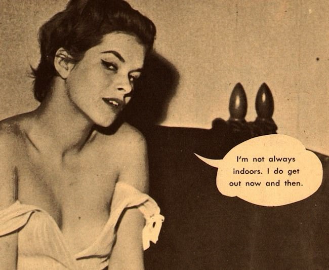 When Pose Magazine Gave 1959 Pin-Ups a Voice (and Witty Speech Bubbles) of Their Own Weird