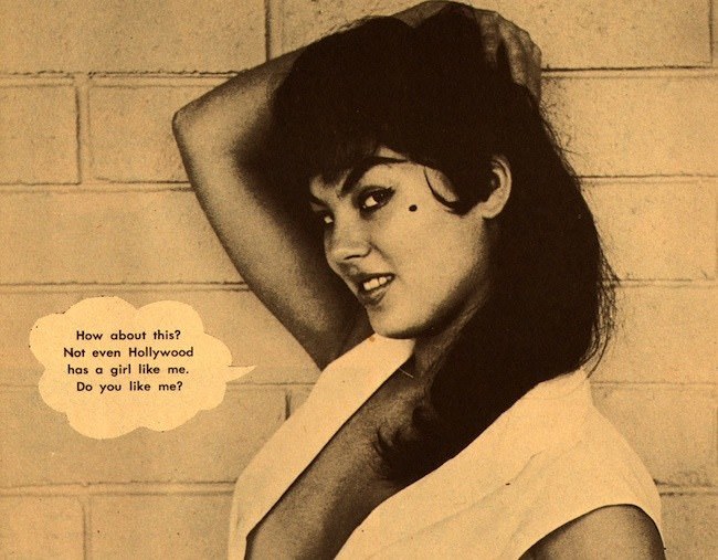 When Pose Magazine Gave 1959 Pin-Ups a Voice (and Witty Speech Bubbles) of Their Own Weird