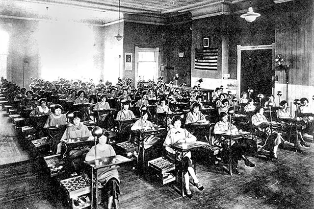 #13 Factory women workers.