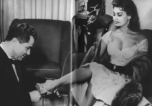 #2 Ferragamo and Sophia Loren.