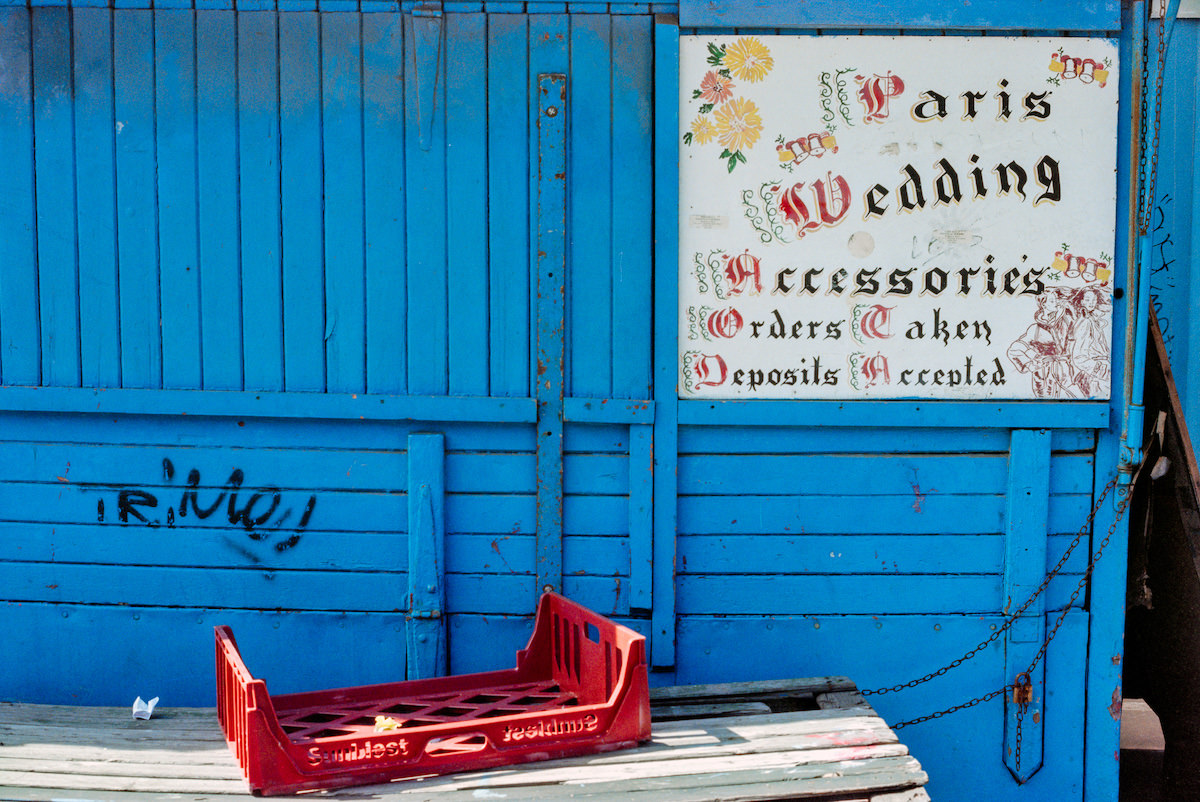 #6 Paris Wedding Accessories, Shepherds Bush, 1990