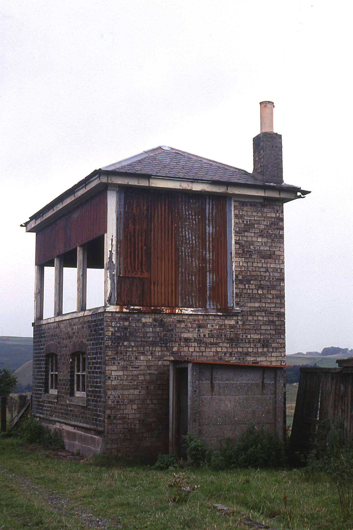 #15 Shankend Signal box, 1990