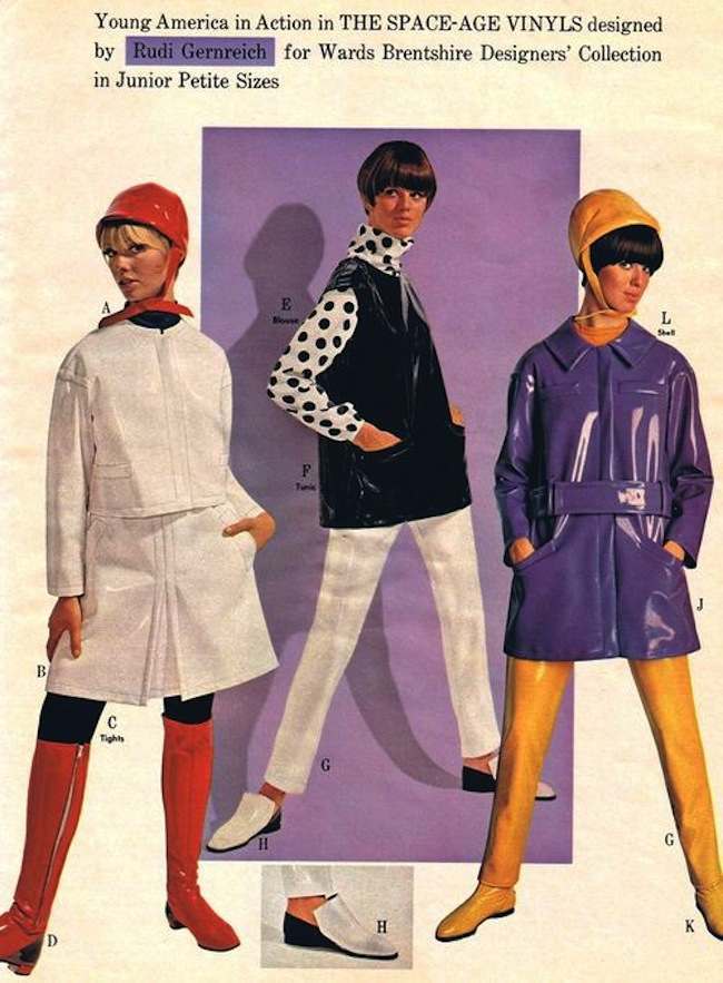 #6 Rudy Gernriech Space-Age Vinyl collection for Wards, 1966.