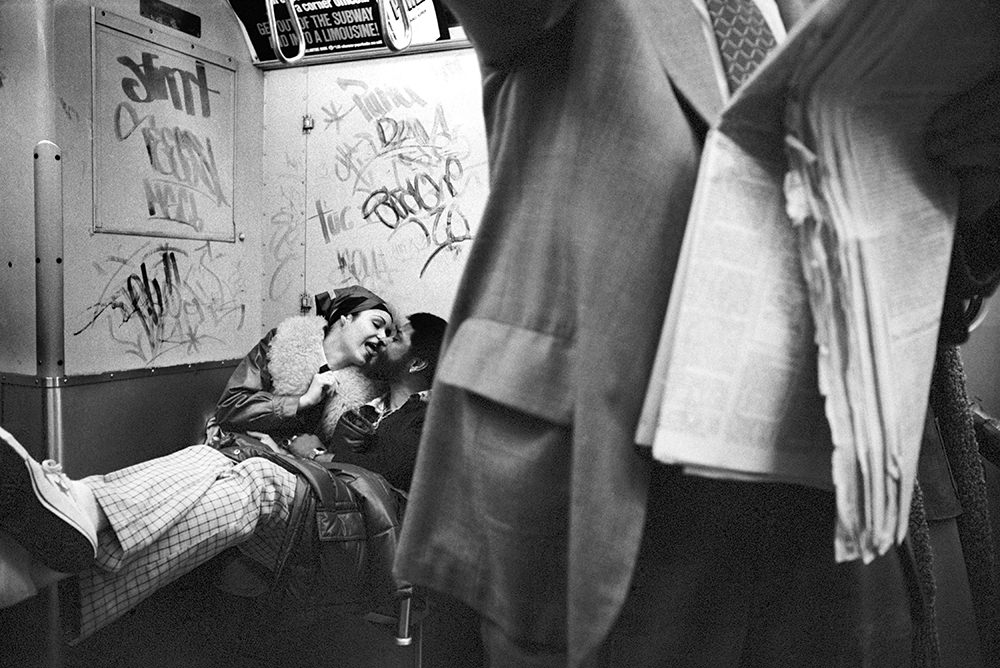 #13 Couple on subway, 1978