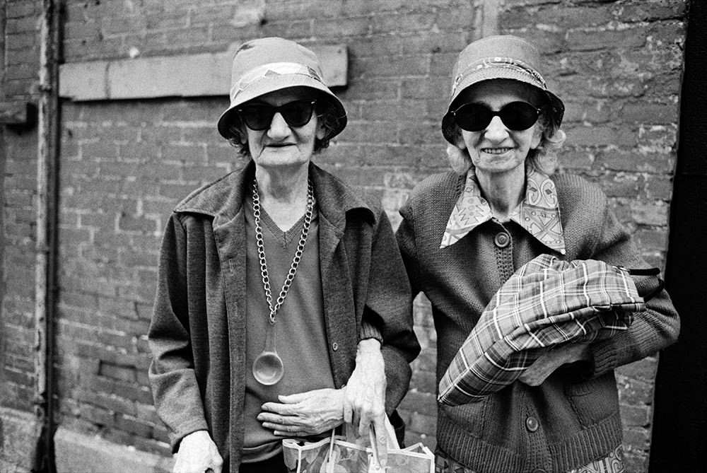 #2 Sisters, West 12th Street and Sixth Avenue, 1978