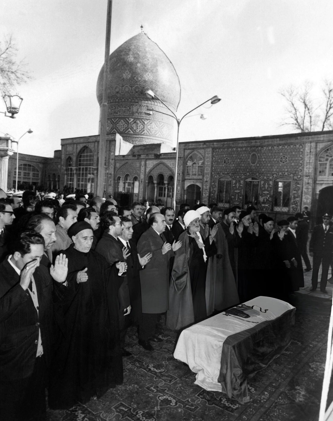 #36 Funeral ceremony of Hassan Ali Mansour in Tehran, 1965.