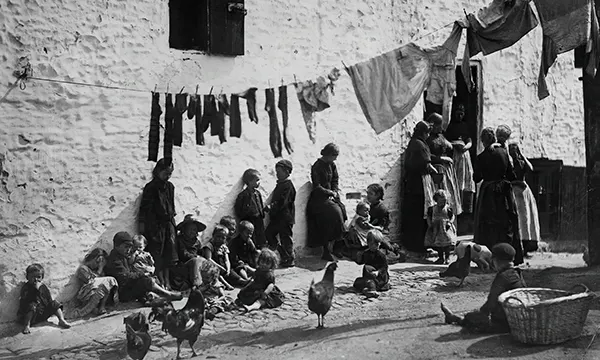 #1 Children of the Victorian slums.