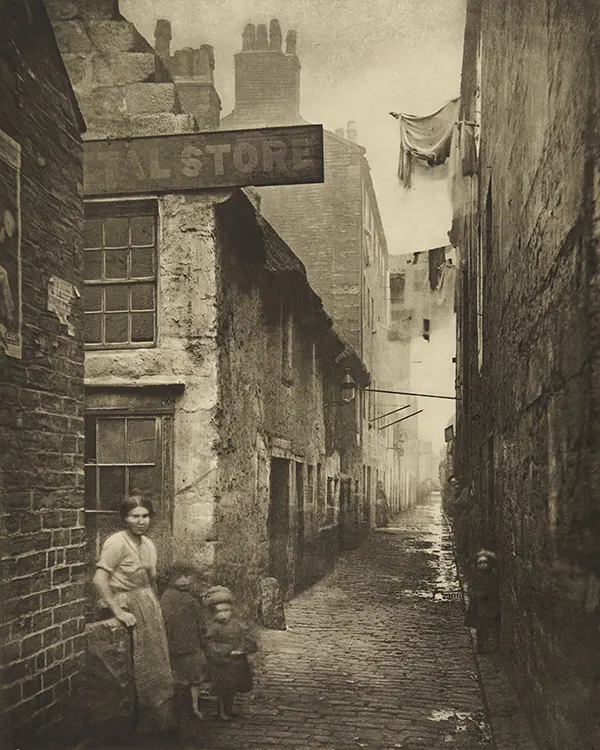 #9 A Glasgow slum in 1868