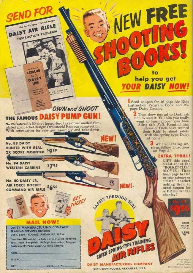 How Vintage Gun Ads Marketed Firearms as the Ultimate Plaything for Kids Vintage Ads