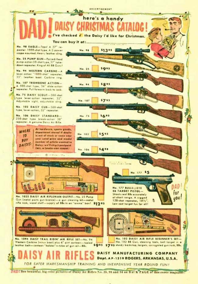 How Vintage Gun Ads Marketed Firearms as the Ultimate Plaything for Kids Vintage Ads