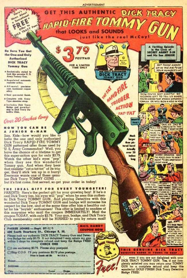 How Vintage Gun Ads Marketed Firearms as the Ultimate Plaything for Kids Vintage Ads