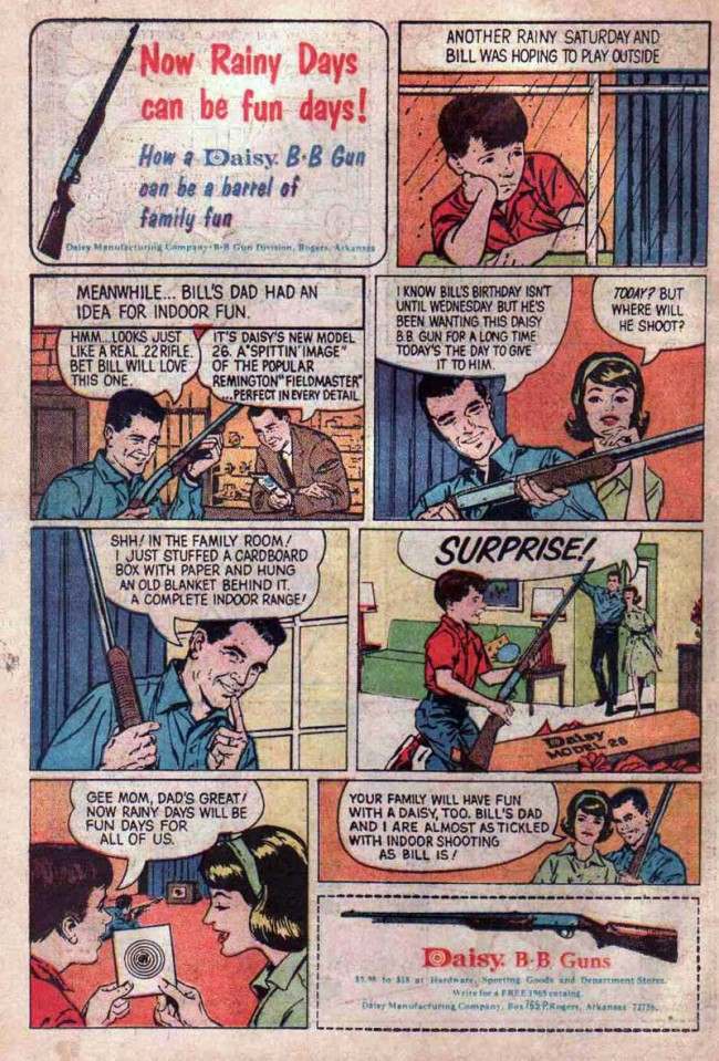 How Vintage Gun Ads Marketed Firearms as the Ultimate Plaything for Kids Vintage Ads