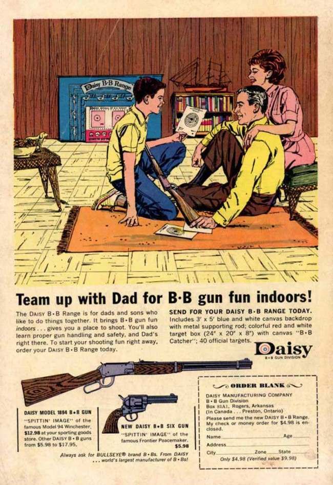 How Vintage Gun Ads Marketed Firearms as the Ultimate Plaything for Kids Vintage Ads