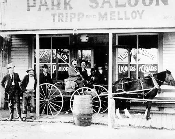 #27 Park Saloon/Tripp and Melloy in Gardiner, Montana.