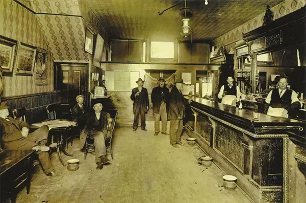 #29 Mueller Saloon in Ripon, Wisconsin, 1894.