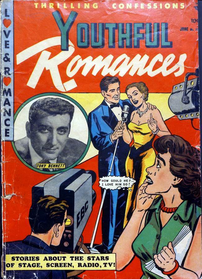 #2 The coversoften featured real-life objects of desire, in this instance crooner Tony Bennett: