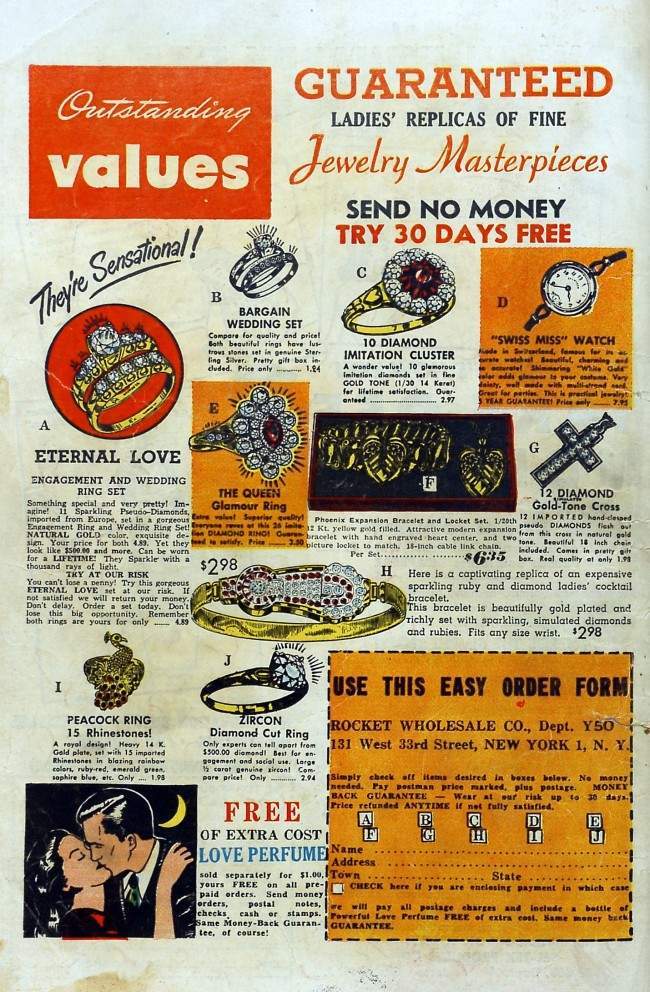 #5 Pawned her rings? Never fear. You can buy a replica. She’ll never know.